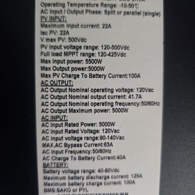 Inversor SAKO 10 KW y Batería de litio SAKO 51.2V-300ah-15.36Kwh - 4/4