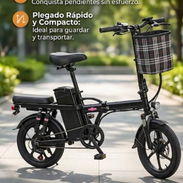 🤩Bicicletas eléctricas plegables🤩 📌Batería de 48v 15 amperes de 720 wat hora. 📌Motor de 500 wats 📌3 velocidades 📌 - Img 56677702