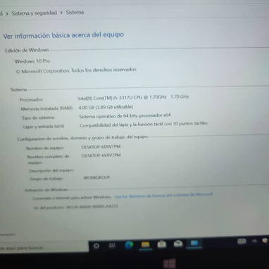 Tablet que funciona como mini Laptop marca Surface  _ i5 de 3 generación - 2/3