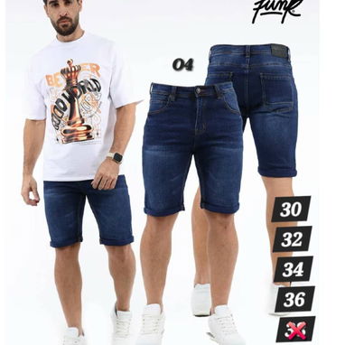 Shorts de mezclilla de hombre - 7/10