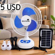Ventiladores recargables de batería de Litio, de mesa y de pedestal - Img 55977932