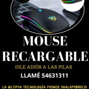 MOUSE INALAMBRICO RECARGABLE!!! - Img 45609016