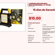 Lámpara con panel solar de 55x55 mm pro hoy mismo pro hoy mismo ya VPT#-0172 - Img 55436020