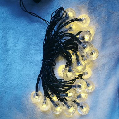 Guirnaldas de luces calidad con paneles solares - 5/5