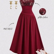 Se vende Sweetra Elegante vestido rojo - Img 55769684