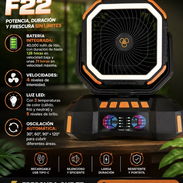 Ventiladores recargable F22/40000 mAh - Img 56887236