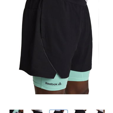 Short Rebook de alta calidad con licra para entrenar - Img 124489129