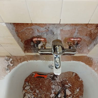 Plomero de cobre en la Habana, piezas de cobre, tubería de cobre, soldadura en cobre - 7/8