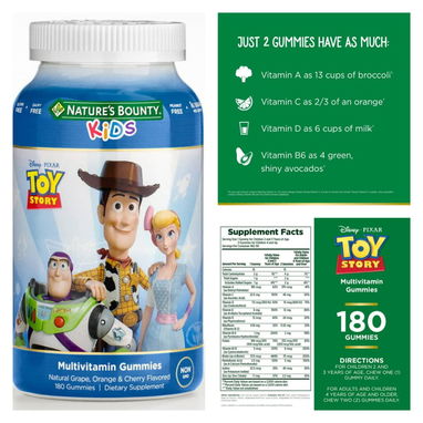 Multivitaminas para niños en gomitas ,amplia variedad desde 60 ,70 150 ,180 y 300 tan 55163673 - Img 61252382