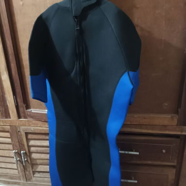 Traje isotermico corto para surf, buceo o pesca talla M - 2/4
