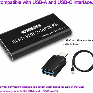 CAPTURADORA DE VÍDEO USB HDMI A USB TIPO C, 1080P HD. PARA PS4 Y TRANSMISIÓN EN VIVO.CON TRANSPORTE POR UN PRECIO ADICIO - 3/3