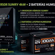 Kit de inversor y baterías - Img 57002123