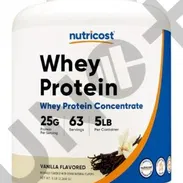 Whey Protein // Nutricost-63 servicios -Vainilla - Img 55722326