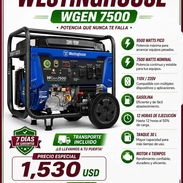 🔥 PLANTA ELÉCTRICA WESTINGHOUSE WGen 7500 w - Img 56743601