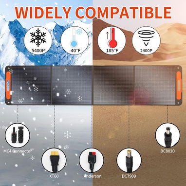 PANEL SOLAR PORTATIL 180 WATT PARA ECOFLOW ECOFLOW - 4/4