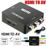 Adaptador HDMI RCA con Audio para jugar Atari en  televisores Antiguo : - Img 45774998