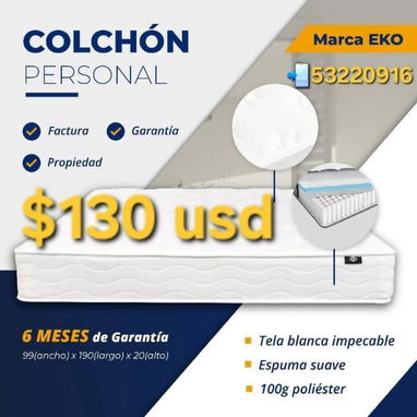 Colchón camero Eko y más 53220916 - Img 117186198