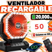 VENTILADOR RECARGABLE - Img 58016620