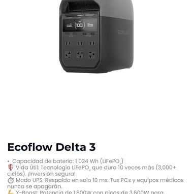 Ecoflow delta 3 - 2/2