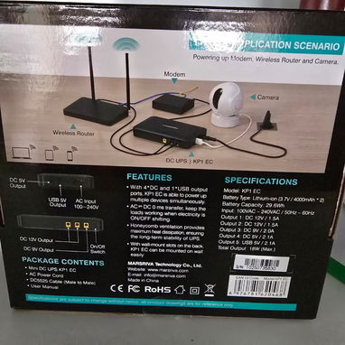Smart mini DC UPS - Marsriva KP1 EC - Img 127945912