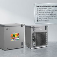 NEVERA DELTA 7P 220V $390 | Envío, Factura, Garantía y Condensador Externo de Alto Rendimiento - Img 57914755