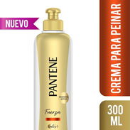 Crema de peinar PANTENE Fuerza para cabello rizos, lacio y ondulado - Img 55777505