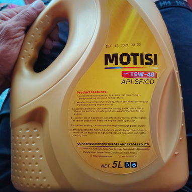 aceite 15W 40 linia motesi - 2/2