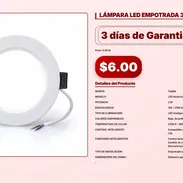LÁMPARA LED EMPOTRADA 3W . - Img 56933337
