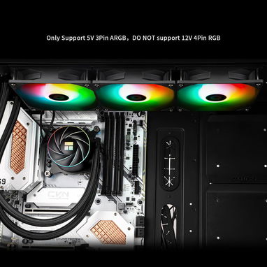 (X) Thermalright Aqua Elite 360 ARGB – Enfriador Líquido AIO de CPU con 3 Ventiladores PWM 120mm $82.37 - Img 126480051