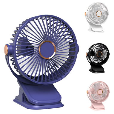 Ventilador Recargable de Presilla Grande ,5 velocidades y linterna π¦ - Img 101512519