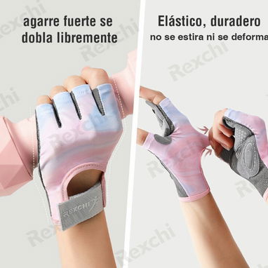 Guantillas Gym, Pesas, Crossfit, Gimnasio, Mujer, Hombre. 52759786. Talla disponibles: M, L. Nuevas! Guantes Fitness - Img 86837269