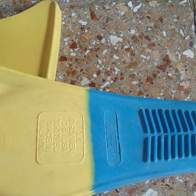 Patas de rana y Paracaídas de niños para practicar natación - 3/4