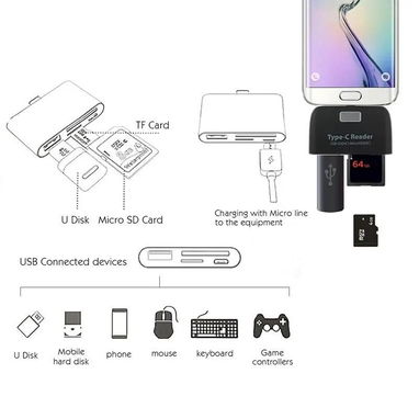 * Adaptador multifuncional inteligente 4 en 1 - Img 122483392