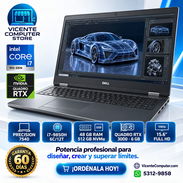 💪💪DELL PRECISION 7540..WORKSTATION PROFESIONAL..CORE I7..48GB DDR4..RTX 3000 6GB - Img 58350287