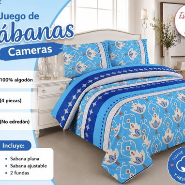 Juego de sábanas cameras - 5/10