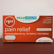 Acetaminofen Paracetamol de 40 tabletas importadas - Img 53558005