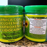 Árnica con Diclofenaco Naproxeno y Lidocaína (125gms) ❇️ Árnica para el chicongungia - Img 53292667