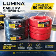 Cable fotovoltaico AWG 10 Q7 Luminia (Rollo de 50m) - Img 57512097