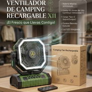 Ventilador recargable modelo x11 los nuevos f6 del 2026 - Img 56475599