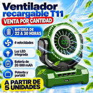 VENTA POR CANTIDAD Ventilador recargable Butef 28usd - Img 58462035