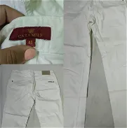 Pantalones jeans blancos unisex - Img 45942639