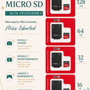 Micro SD de 16,32,64 y 128 GB con adaptador incluído - Img 56014776