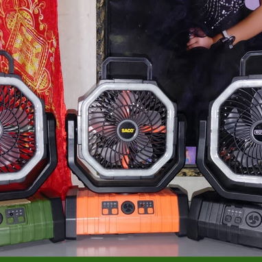 Ventiladores recargables y eléctricos - 6/10
