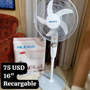 Ventilador recargable Milexus 16 pulgadas, arletyisla 💯 - Img 57576726