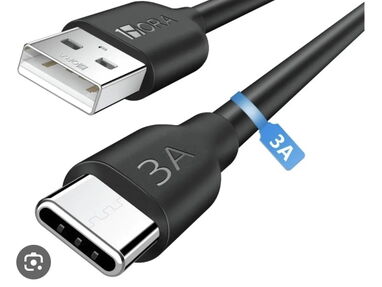Cables 1Hora 3A 1metro Datos Carga Rápida (tipo c a tipo c  y tipo c a USB) - Img 50239438