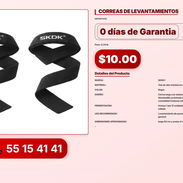 CORREAS DE LEVANTAMIENTOS VPT-0091 - Img 56197186