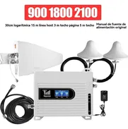Amplificador de Señal Móvil 2G, 3G y 4G (900/1800/2100 MHz) Nuevos - Img 49008678