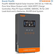 Inversor Híbrido Powermr 4000w - Img 56838454