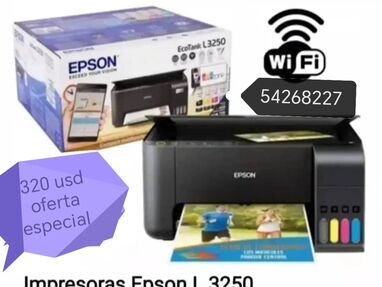 Vendo impresora nueva con Epson L3250 con wuifi nueva en su caja con transporte incluido en la habana 54268227 - Img main-image