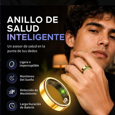 Anillo Inteligente.  Anillo de ayuda para control y monitorro de salud. - 6/10